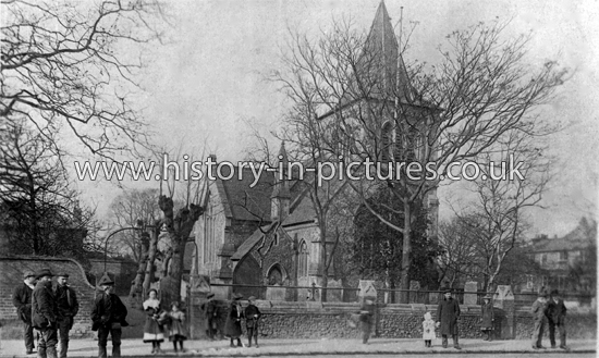 St Peter & Paul's Church, Grays, Essex. c.1910.